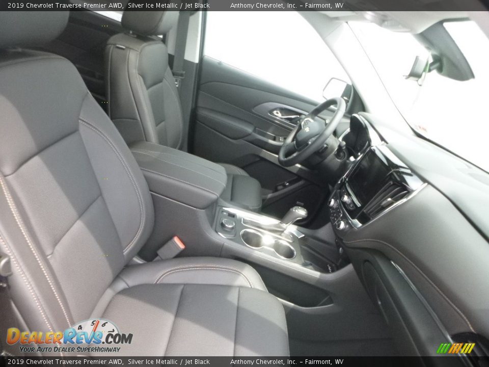 2019 Chevrolet Traverse Premier AWD Silver Ice Metallic / Jet Black Photo #9