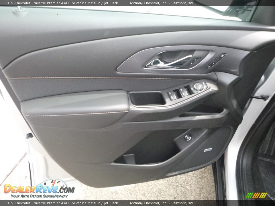 2019 Chevrolet Traverse Premier AWD Silver Ice Metallic / Jet Black Photo #13