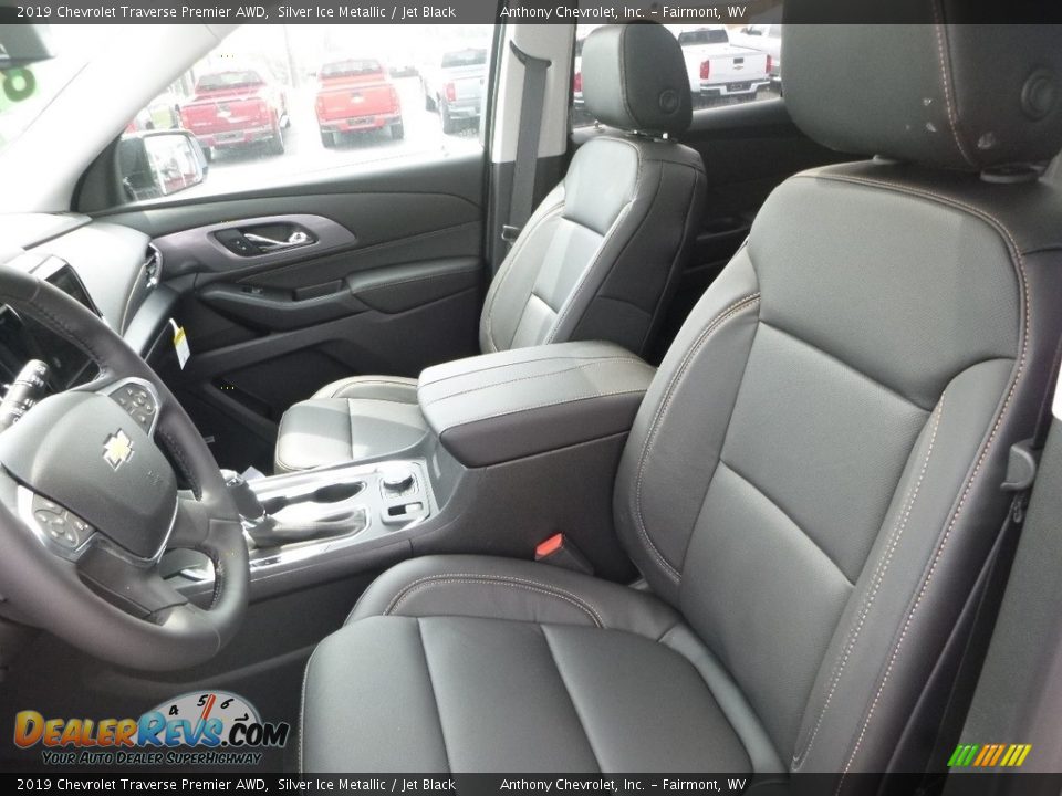 2019 Chevrolet Traverse Premier AWD Silver Ice Metallic / Jet Black Photo #14