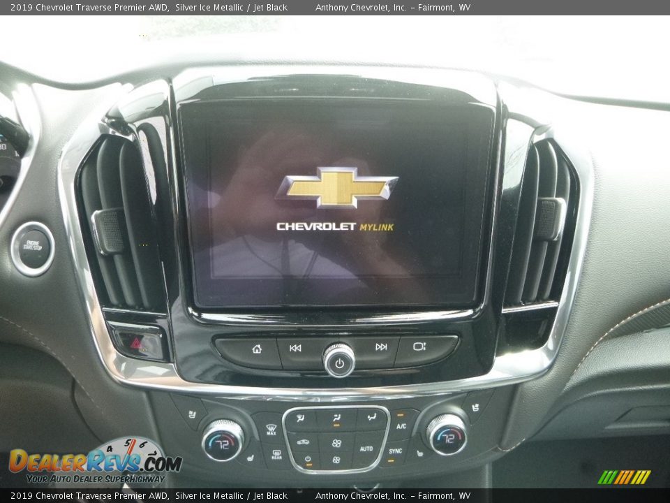2019 Chevrolet Traverse Premier AWD Silver Ice Metallic / Jet Black Photo #16