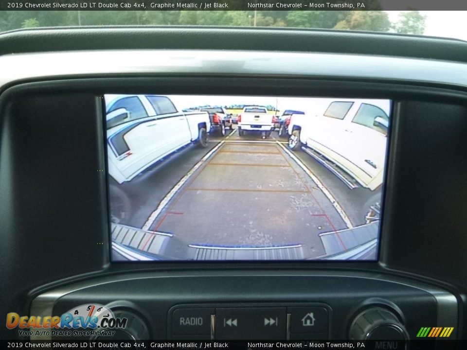 2019 Chevrolet Silverado LD LT Double Cab 4x4 Graphite Metallic / Jet Black Photo #20