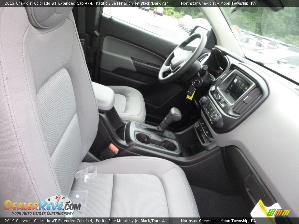 2019 Chevrolet Colorado WT Extended Cab 4x4 Pacific Blue Metallic / Jet Black/Dark Ash Photo #10