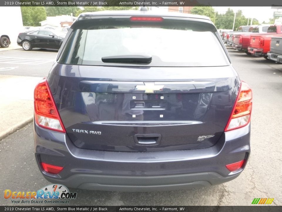 2019 Chevrolet Trax LS AWD Storm Blue Metallic / Jet Black Photo #5