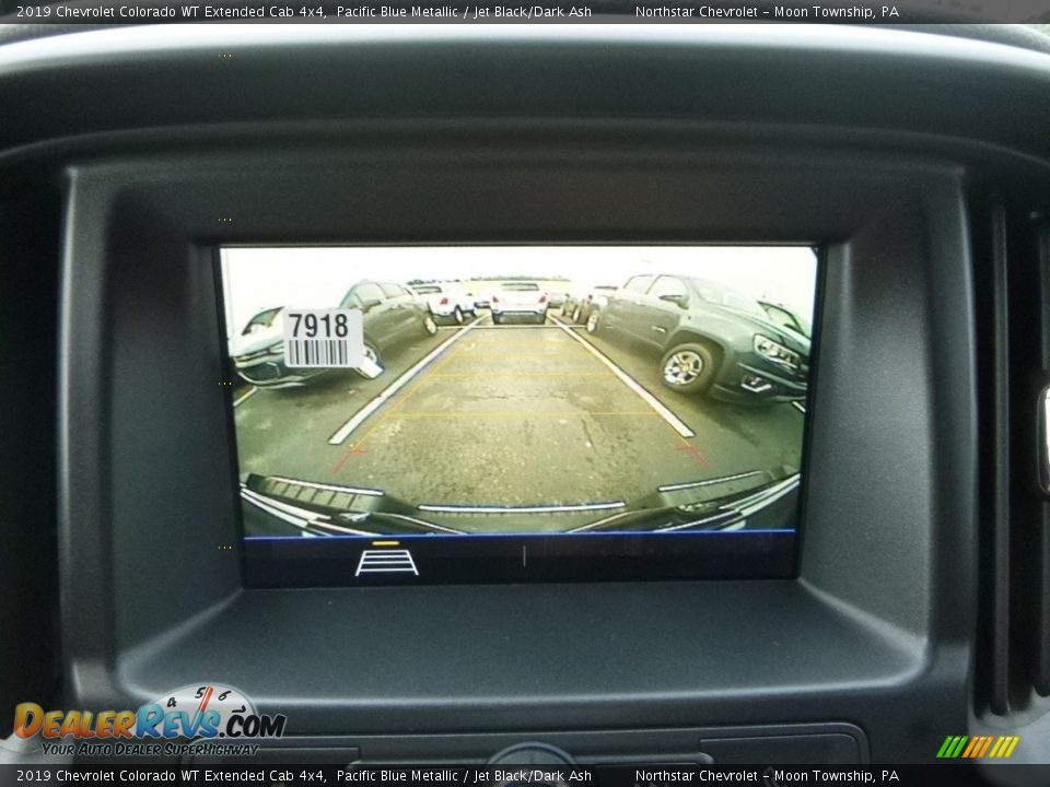 2019 Chevrolet Colorado WT Extended Cab 4x4 Pacific Blue Metallic / Jet Black/Dark Ash Photo #18