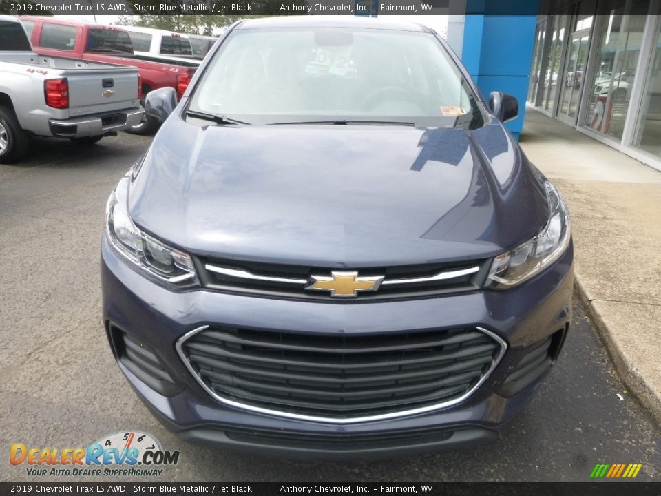 2019 Chevrolet Trax LS AWD Storm Blue Metallic / Jet Black Photo #9