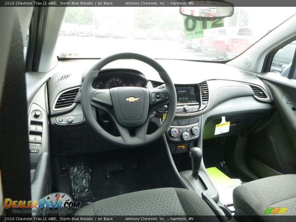 2019 Chevrolet Trax LS AWD Storm Blue Metallic / Jet Black Photo #12