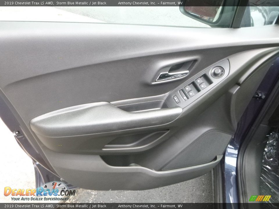 2019 Chevrolet Trax LS AWD Storm Blue Metallic / Jet Black Photo #13