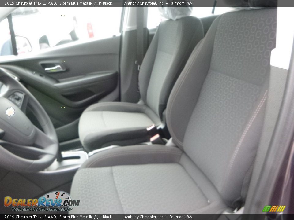 2019 Chevrolet Trax LS AWD Storm Blue Metallic / Jet Black Photo #14