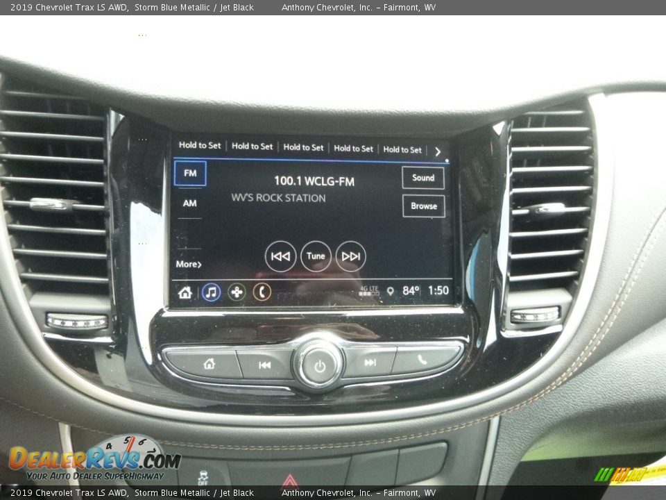 2019 Chevrolet Trax LS AWD Storm Blue Metallic / Jet Black Photo #16