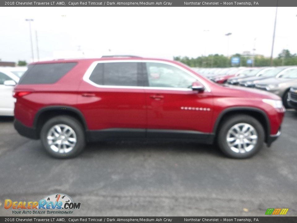 2018 Chevrolet Traverse LT AWD Cajun Red Tintcoat / Dark Atmosphere/Medium Ash Gray Photo #6