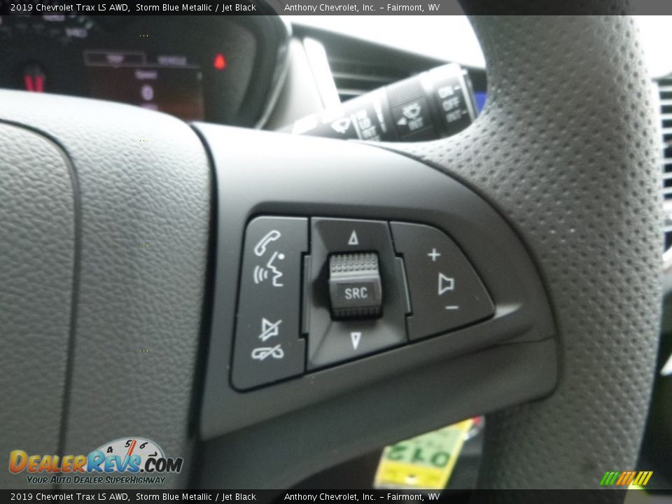 2019 Chevrolet Trax LS AWD Storm Blue Metallic / Jet Black Photo #18