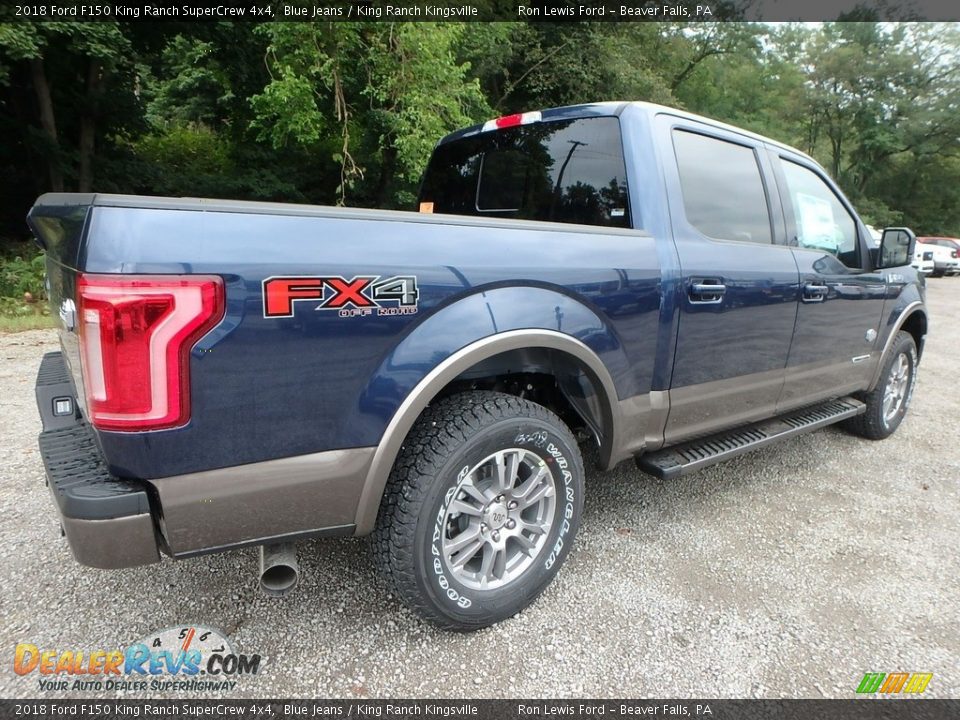 2018 Ford F150 King Ranch SuperCrew 4x4 Blue Jeans / King Ranch Kingsville Photo #2