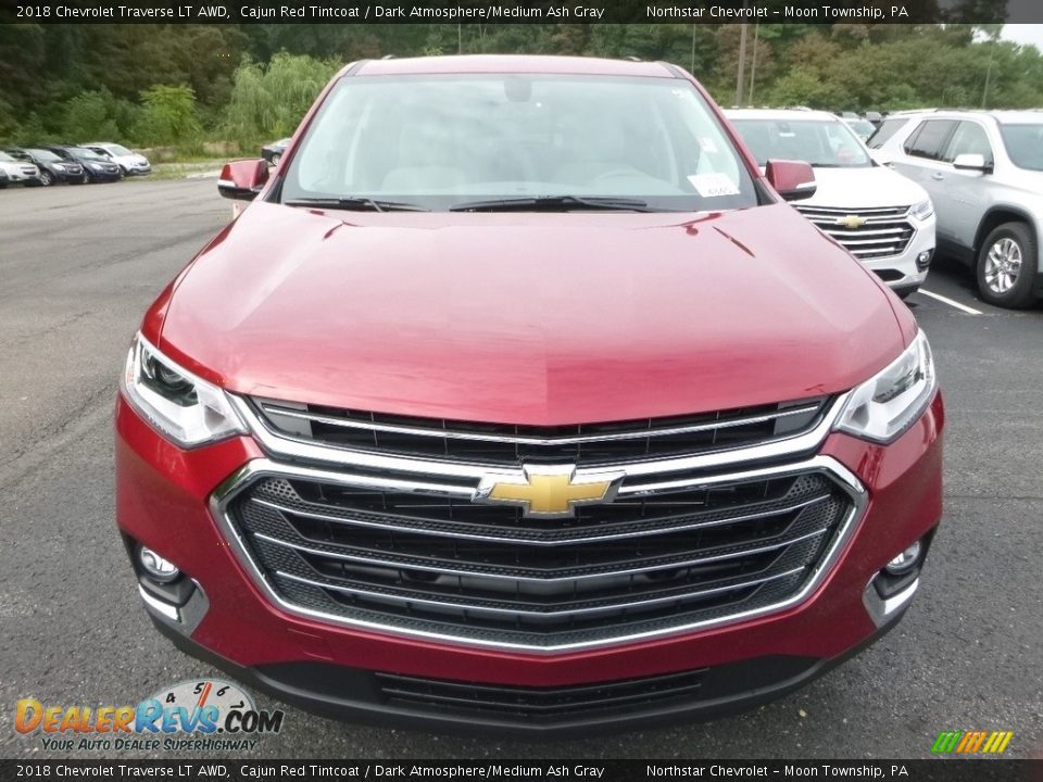 2018 Chevrolet Traverse LT AWD Cajun Red Tintcoat / Dark Atmosphere/Medium Ash Gray Photo #8