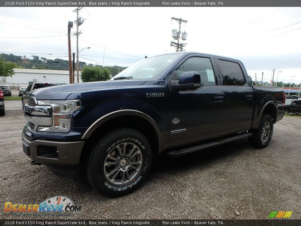 2018 Ford F150 King Ranch SuperCrew 4x4 Blue Jeans / King Ranch Kingsville Photo #6
