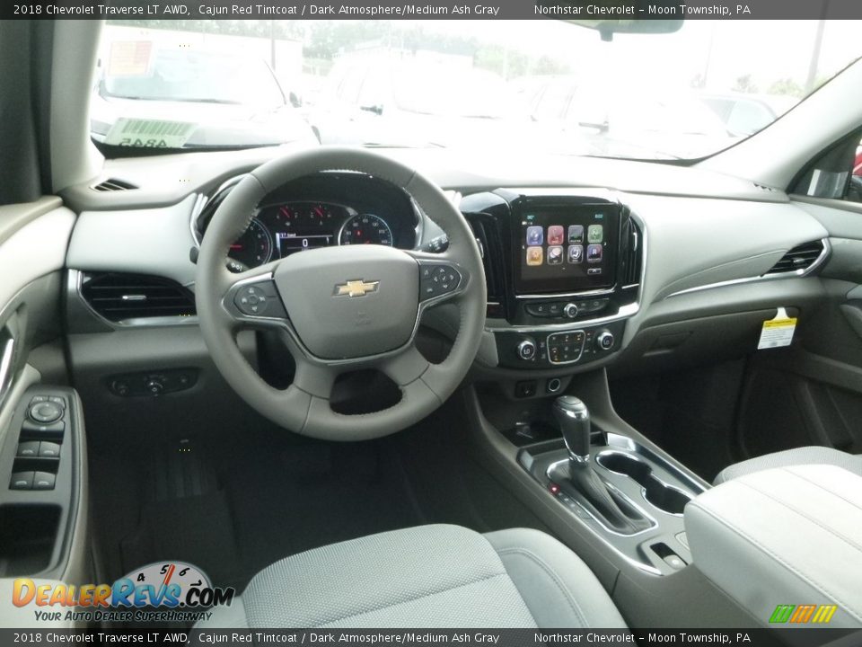 2018 Chevrolet Traverse LT AWD Cajun Red Tintcoat / Dark Atmosphere/Medium Ash Gray Photo #14