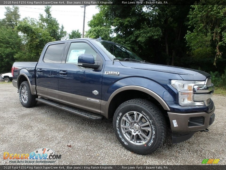 2018 Ford F150 King Ranch SuperCrew 4x4 Blue Jeans / King Ranch Kingsville Photo #8