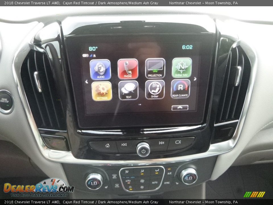 2018 Chevrolet Traverse LT AWD Cajun Red Tintcoat / Dark Atmosphere/Medium Ash Gray Photo #18
