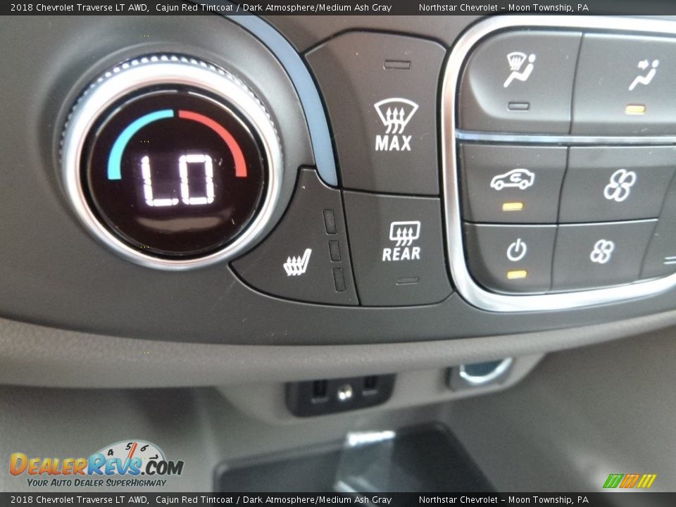 2018 Chevrolet Traverse LT AWD Cajun Red Tintcoat / Dark Atmosphere/Medium Ash Gray Photo #20