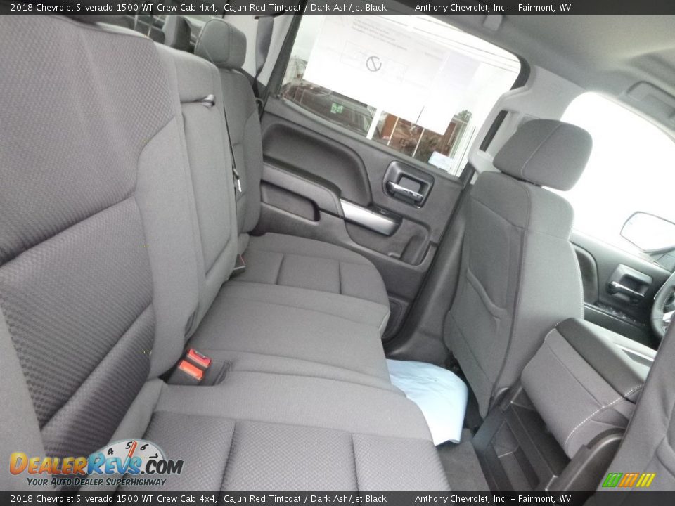 2018 Chevrolet Silverado 1500 WT Crew Cab 4x4 Cajun Red Tintcoat / Dark Ash/Jet Black Photo #10