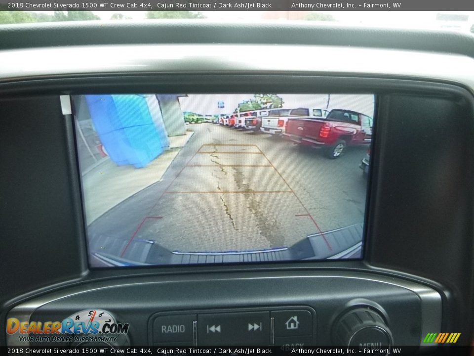2018 Chevrolet Silverado 1500 WT Crew Cab 4x4 Cajun Red Tintcoat / Dark Ash/Jet Black Photo #16