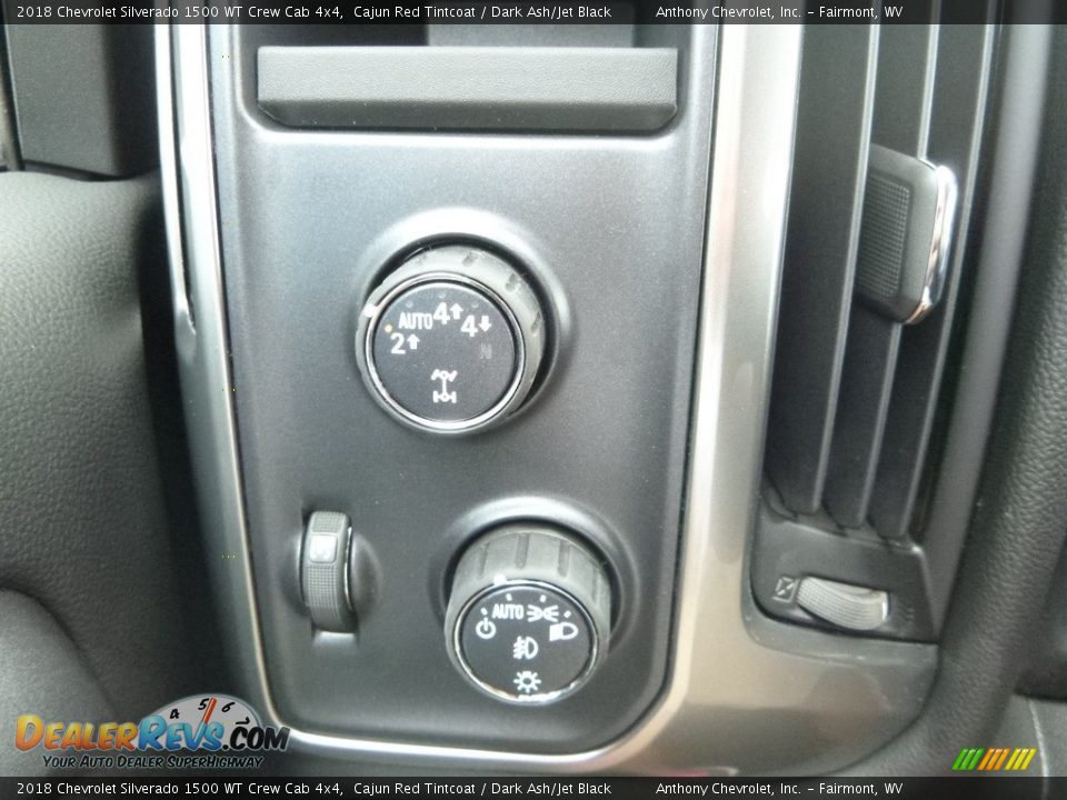 2018 Chevrolet Silverado 1500 WT Crew Cab 4x4 Cajun Red Tintcoat / Dark Ash/Jet Black Photo #20