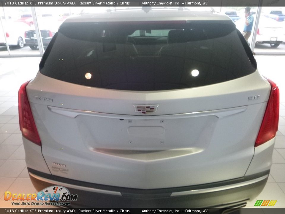 2018 Cadillac XT5 Premium Luxury AWD Radiant Silver Metallic / Cirrus Photo #5