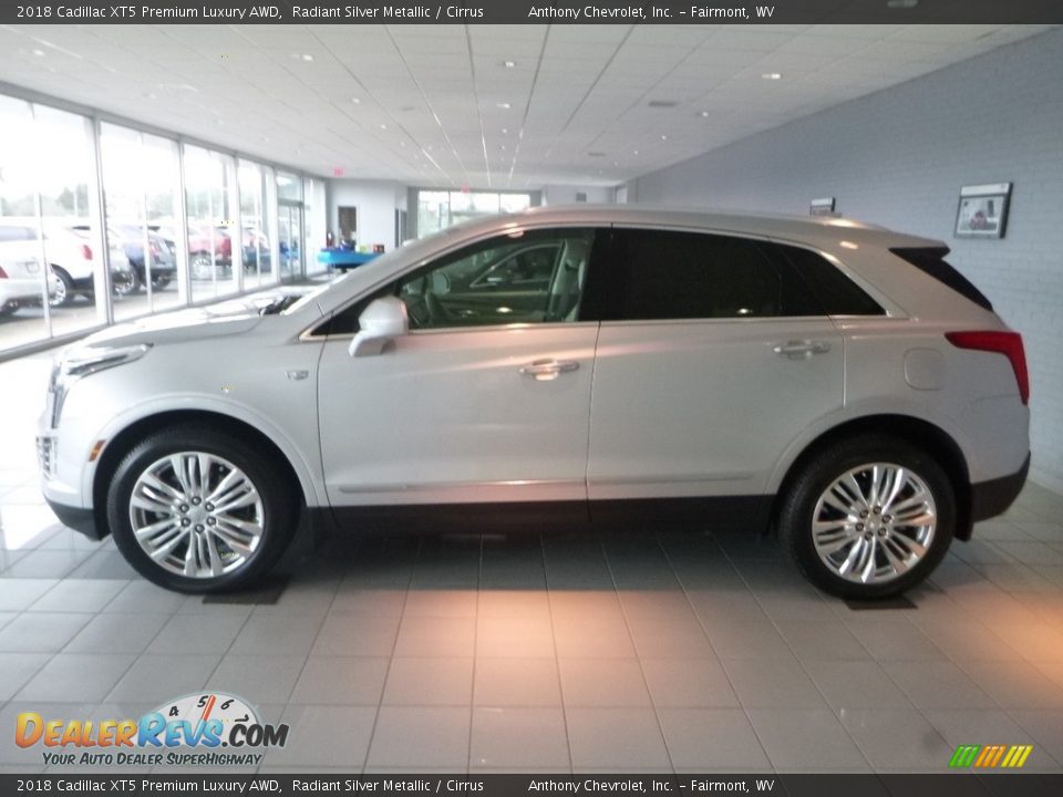 2018 Cadillac XT5 Premium Luxury AWD Radiant Silver Metallic / Cirrus Photo #7