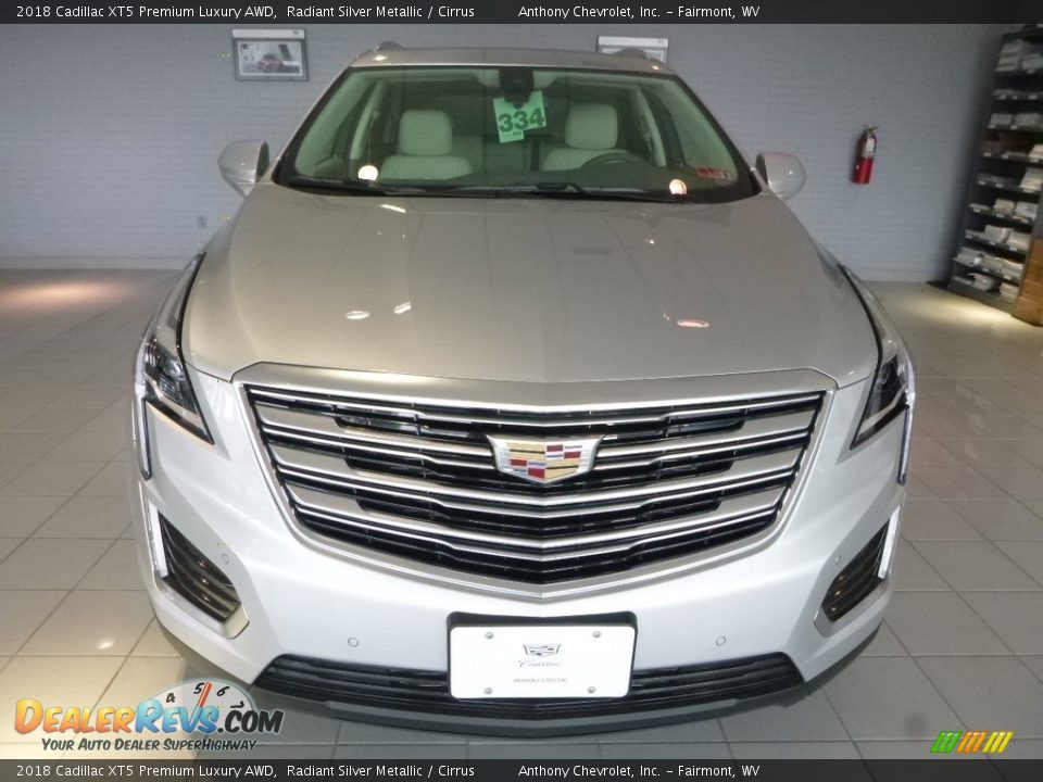 2018 Cadillac XT5 Premium Luxury AWD Radiant Silver Metallic / Cirrus Photo #9