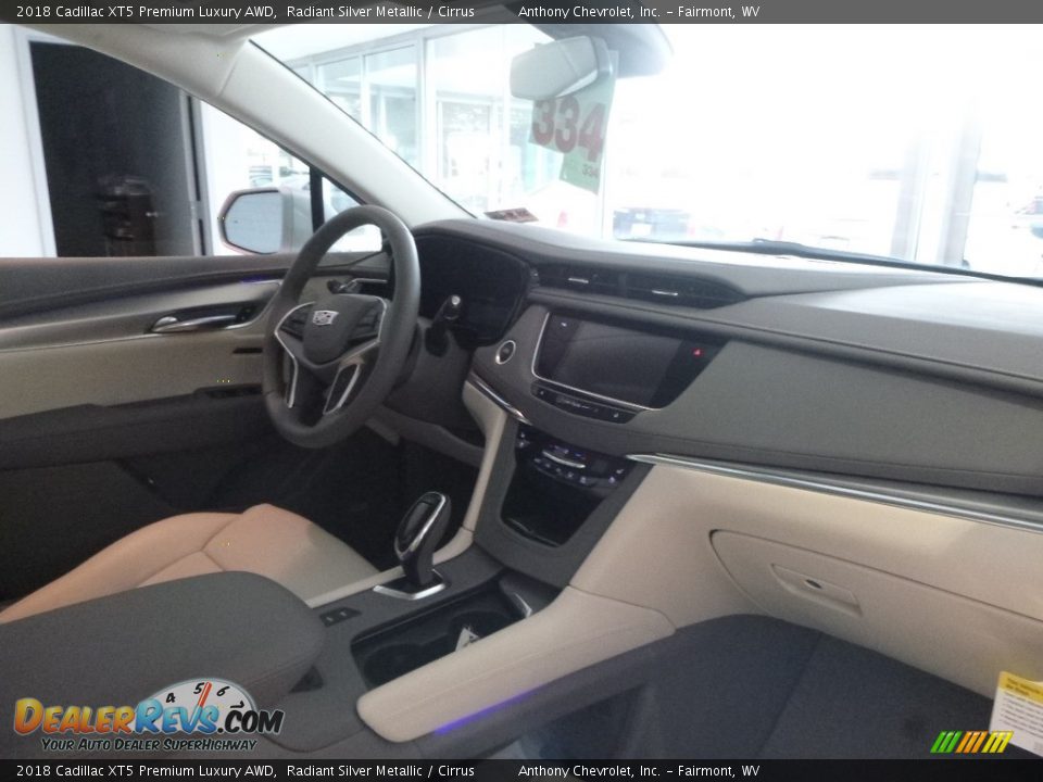 2018 Cadillac XT5 Premium Luxury AWD Radiant Silver Metallic / Cirrus Photo #11