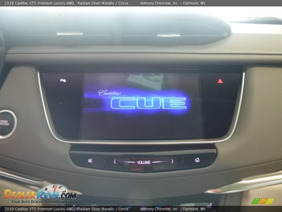 2018 Cadillac XT5 Premium Luxury AWD Radiant Silver Metallic / Cirrus Photo #16