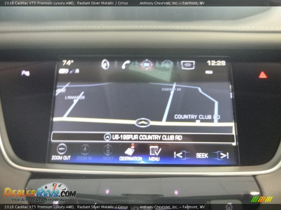 2018 Cadillac XT5 Premium Luxury AWD Radiant Silver Metallic / Cirrus Photo #17