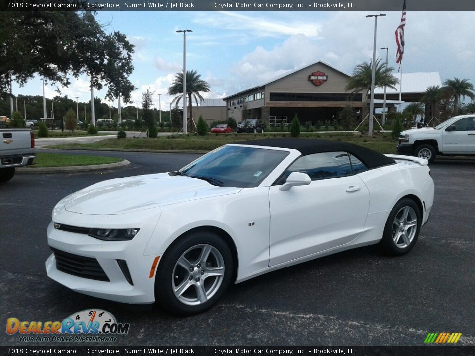 2018 Chevrolet Camaro LT Convertible Summit White / Jet Black Photo #1