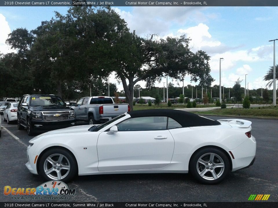 2018 Chevrolet Camaro LT Convertible Summit White / Jet Black Photo #2