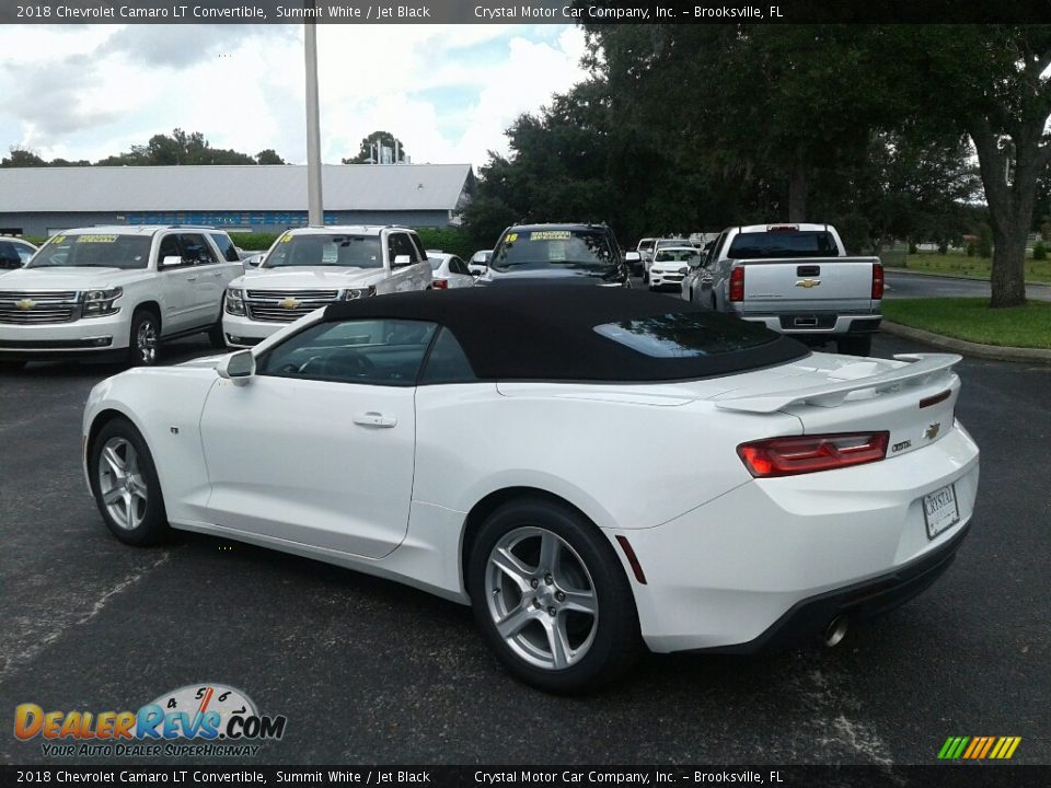 2018 Chevrolet Camaro LT Convertible Summit White / Jet Black Photo #3