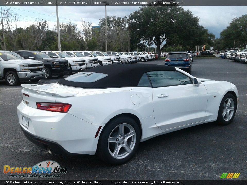 2018 Chevrolet Camaro LT Convertible Summit White / Jet Black Photo #5