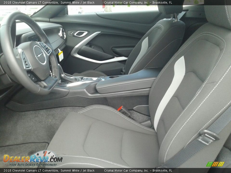 2018 Chevrolet Camaro LT Convertible Summit White / Jet Black Photo #9