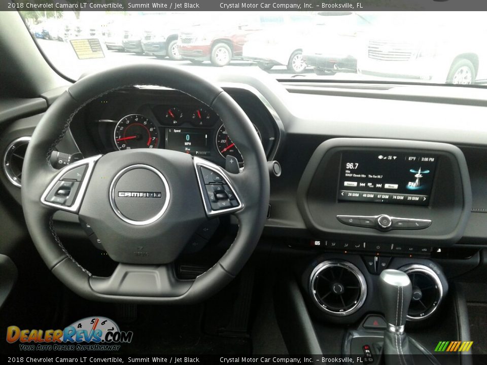 2018 Chevrolet Camaro LT Convertible Summit White / Jet Black Photo #13