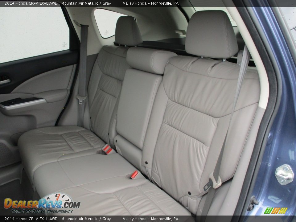 2014 Honda CR-V EX-L AWD Mountain Air Metallic / Gray Photo #13
