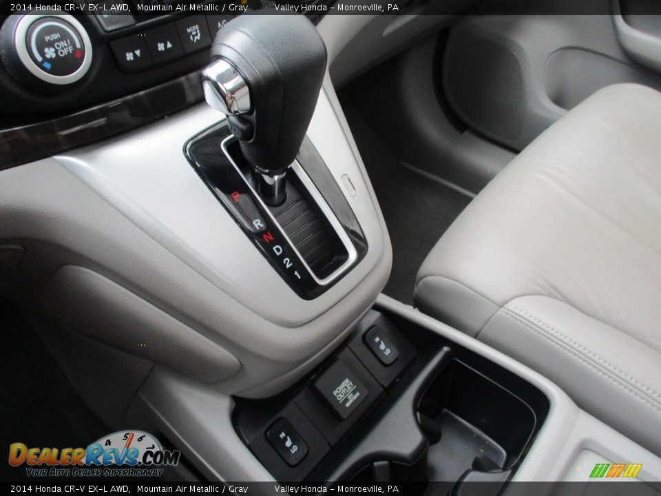 2014 Honda CR-V EX-L AWD Mountain Air Metallic / Gray Photo #15