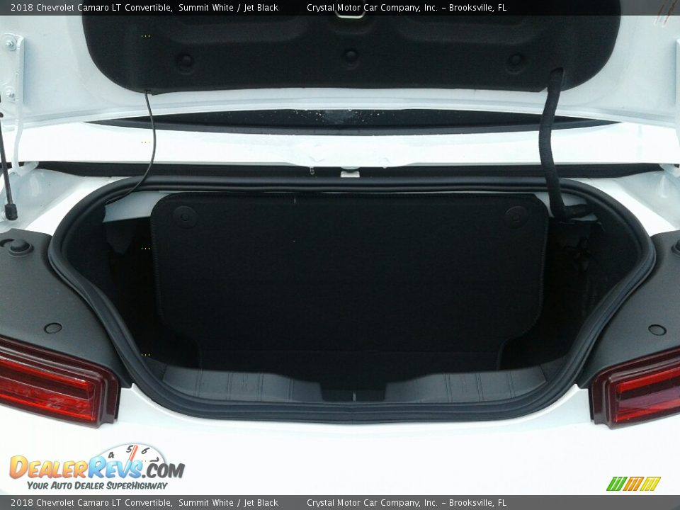 2018 Chevrolet Camaro LT Convertible Summit White / Jet Black Photo #19