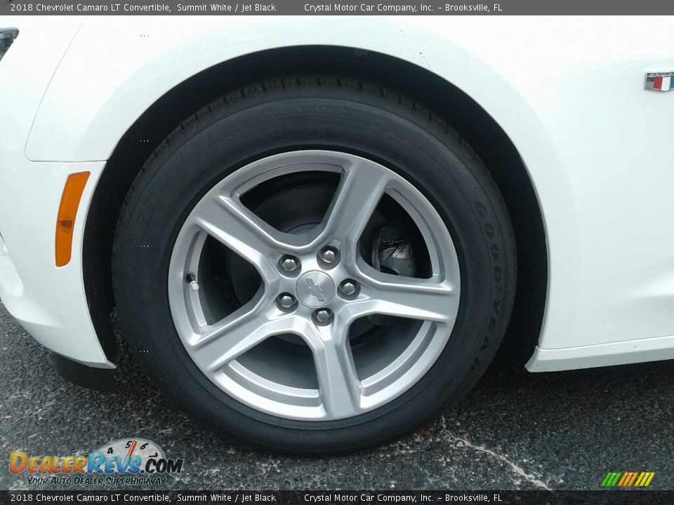 2018 Chevrolet Camaro LT Convertible Summit White / Jet Black Photo #20