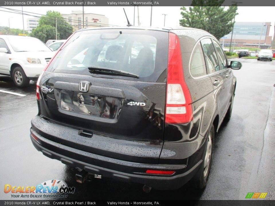 2010 Honda CR-V LX AWD Crystal Black Pearl / Black Photo #5