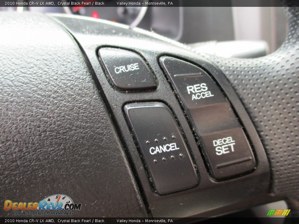 2010 Honda CR-V LX AWD Crystal Black Pearl / Black Photo #15