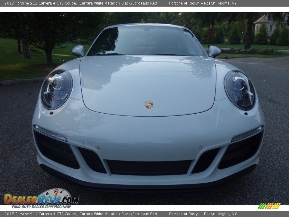 2017 Porsche 911 Carrera 4 GTS Coupe Carrara White Metallic / Black/Bordeaux Red Photo #2
