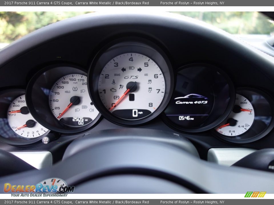 2017 Porsche 911 Carrera 4 GTS Coupe Gauges Photo #18
