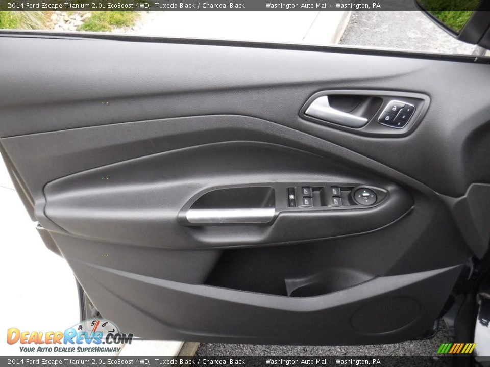 2014 Ford Escape Titanium 2.0L EcoBoost 4WD Tuxedo Black / Charcoal Black Photo #16