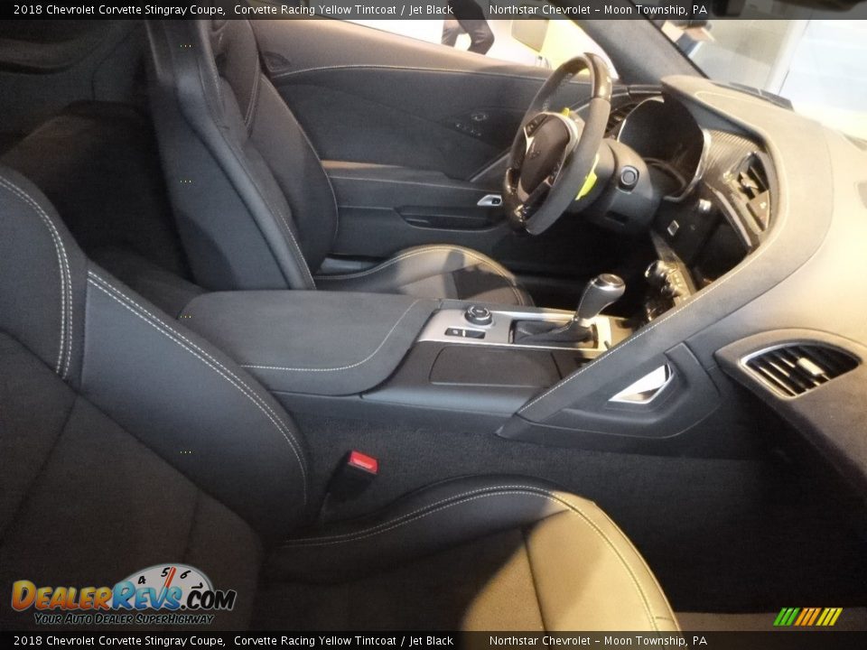 2018 Chevrolet Corvette Stingray Coupe Corvette Racing Yellow Tintcoat / Jet Black Photo #11