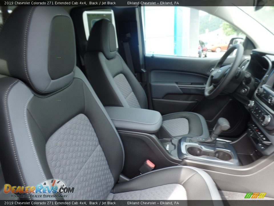 2019 Chevrolet Colorado Z71 Extended Cab 4x4 Black / Jet Black Photo #11