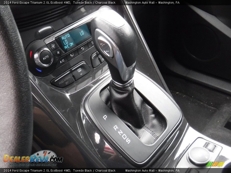 2014 Ford Escape Titanium 2.0L EcoBoost 4WD Tuxedo Black / Charcoal Black Photo #21
