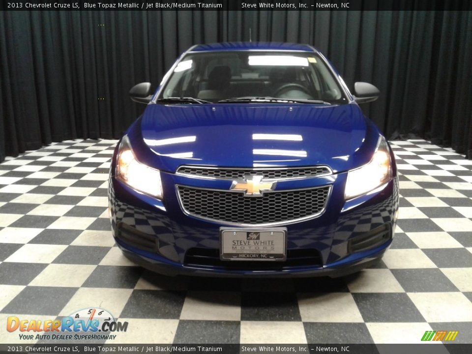 2013 Chevrolet Cruze LS Blue Topaz Metallic / Jet Black/Medium Titanium Photo #3